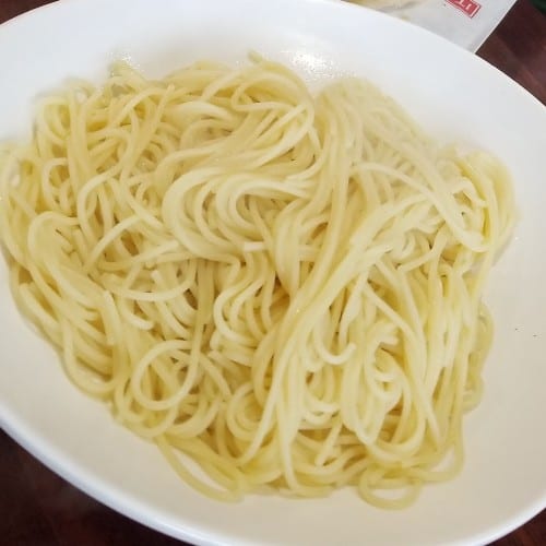 Buttered Spaghetti.