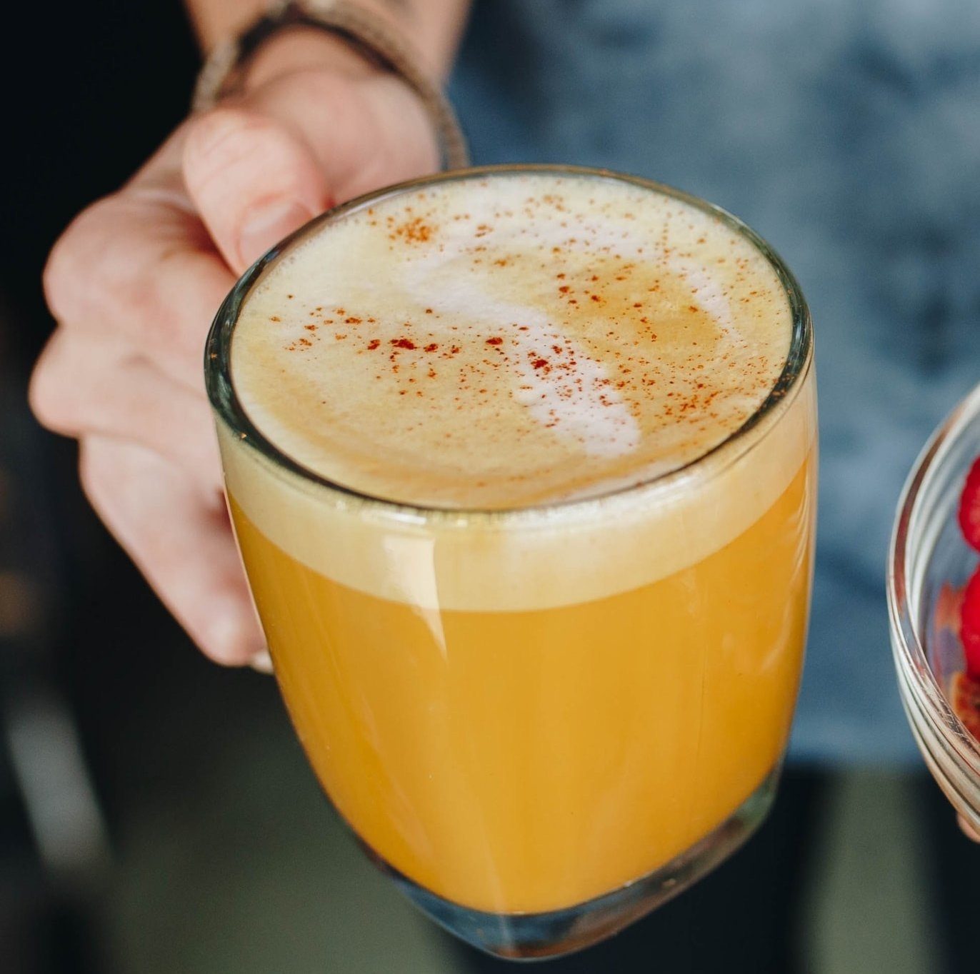 Golden Turmeric Latte.