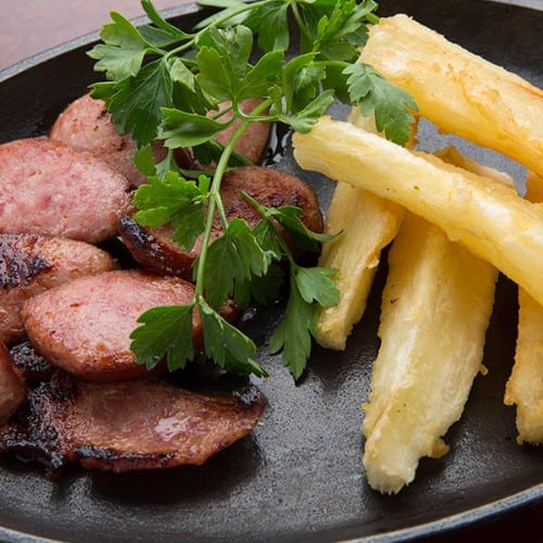 Linguiça Calabresa.