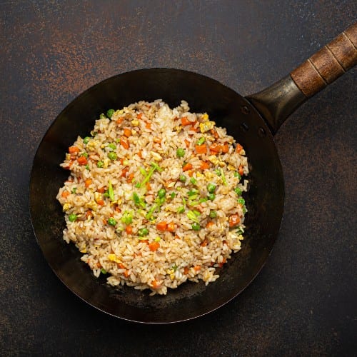 Plain Fried Rice.