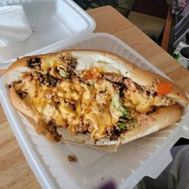 Philly Cheesesteak Sub.
