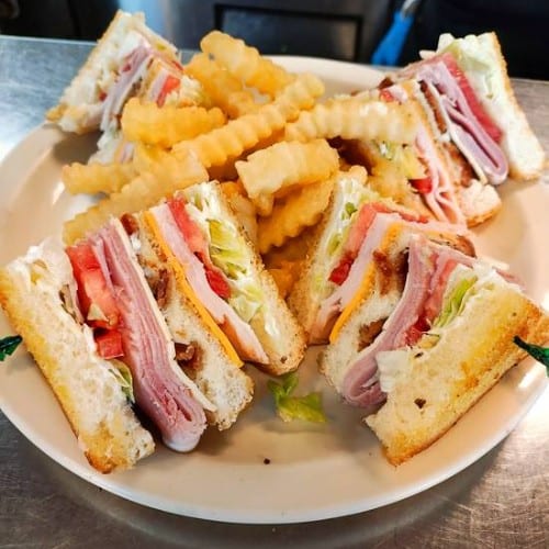 Neyland Club Sandwich.