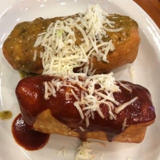 Chorizo, Egg, Potato Chimichangas