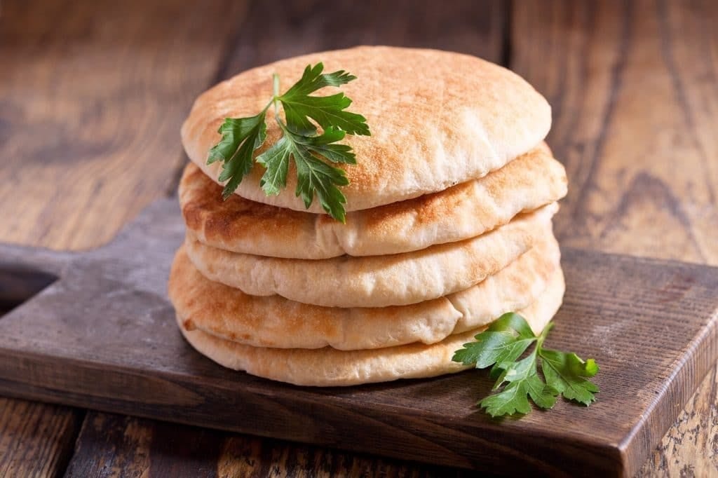 Fresh Pita Bread.