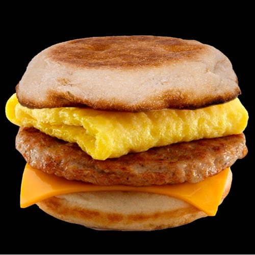 Sausage & Egg Muffin.
