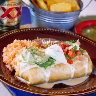 Traditional Chimichanga