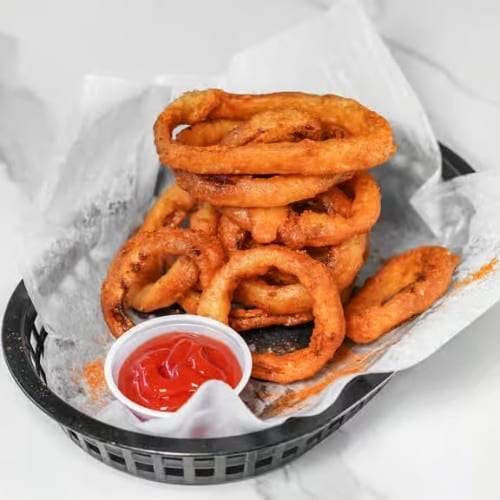 Hot Onion Rings.