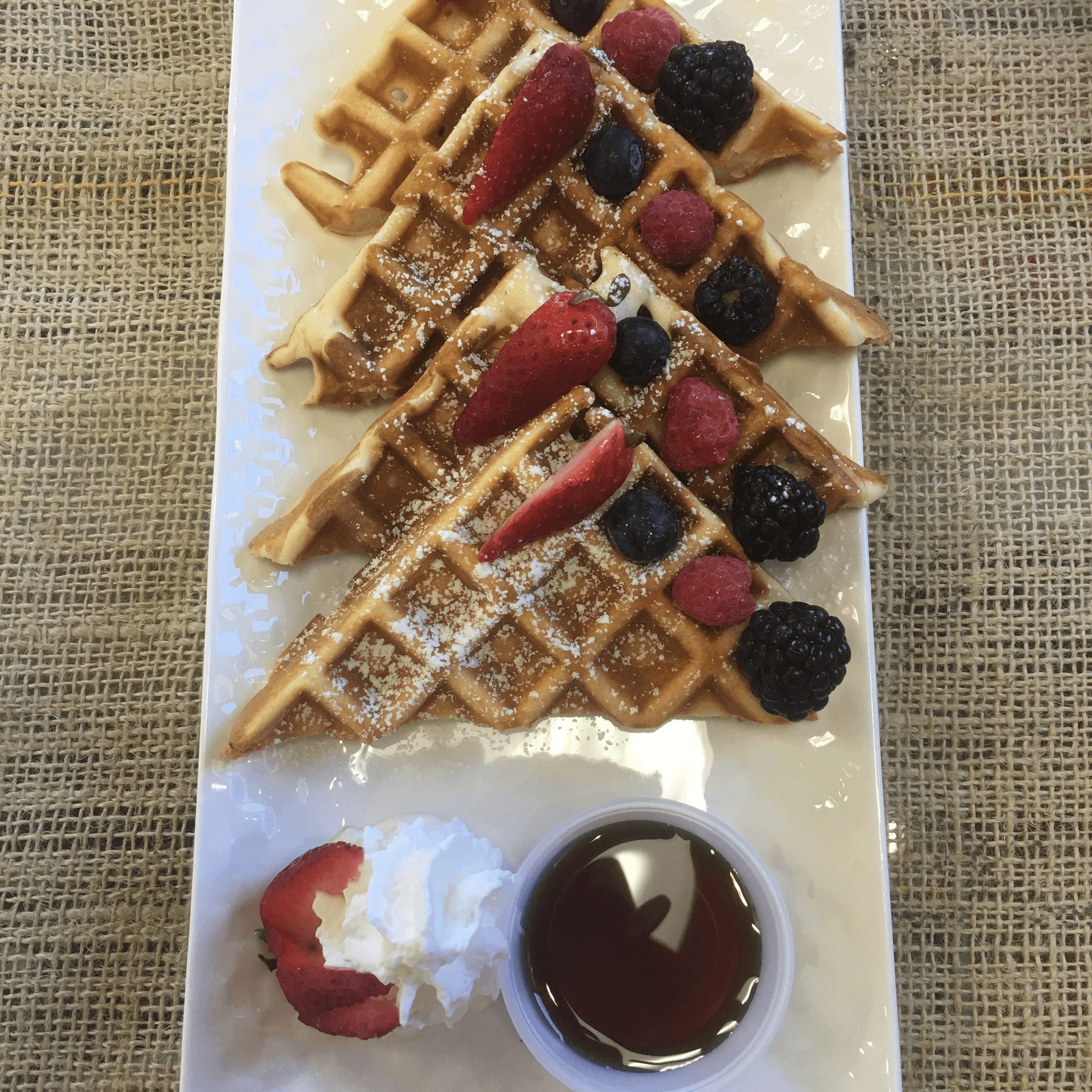 Waffles.