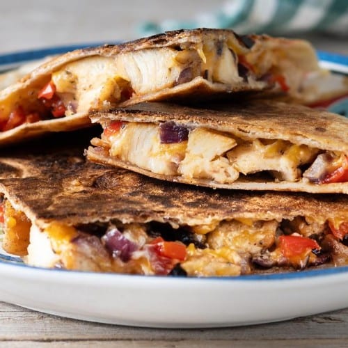 Chicken Quesadilla.