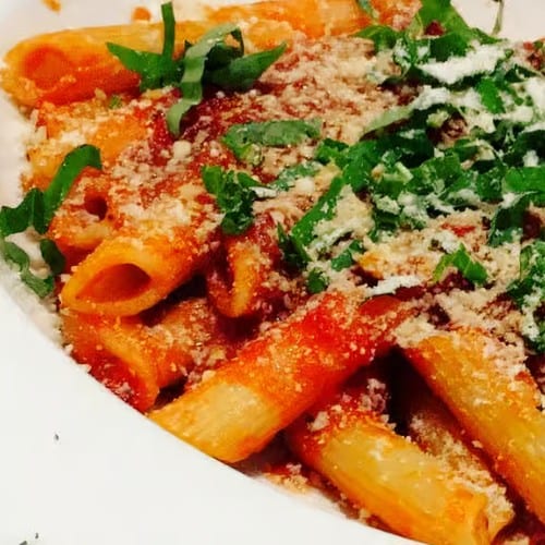 Ziti Bolognese.