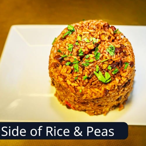 Rice and Peas Side.