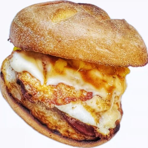 Egg & Cheese Sandwich.