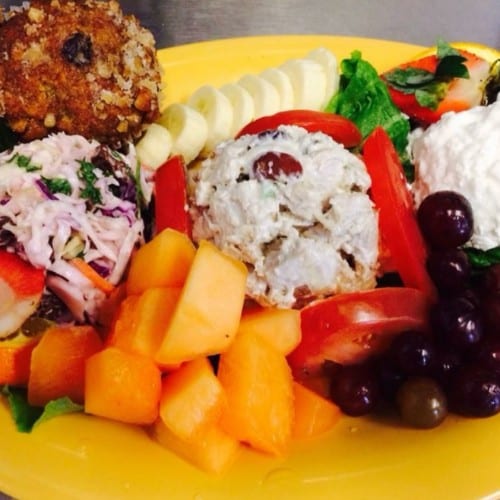 Chicken Waldorf Salad Sandwich.