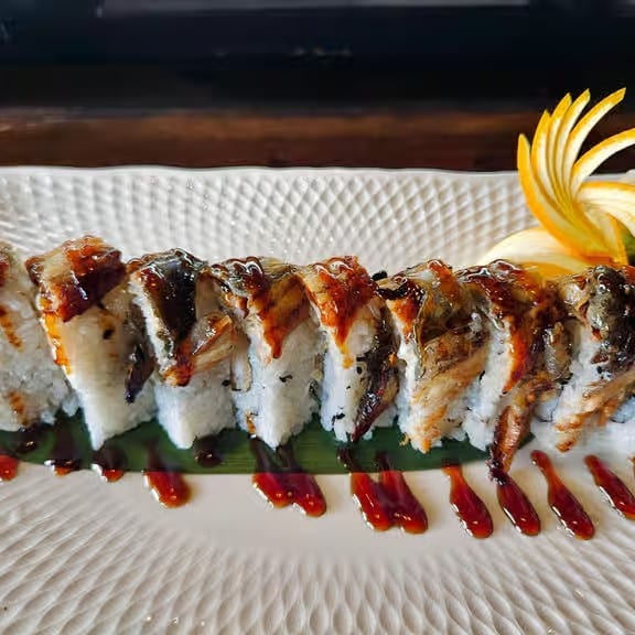 Dancing Eel Roll (Cooked).