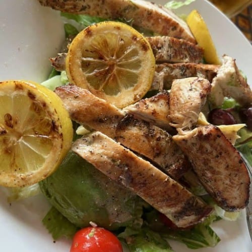 Grilled Chicken Salad.