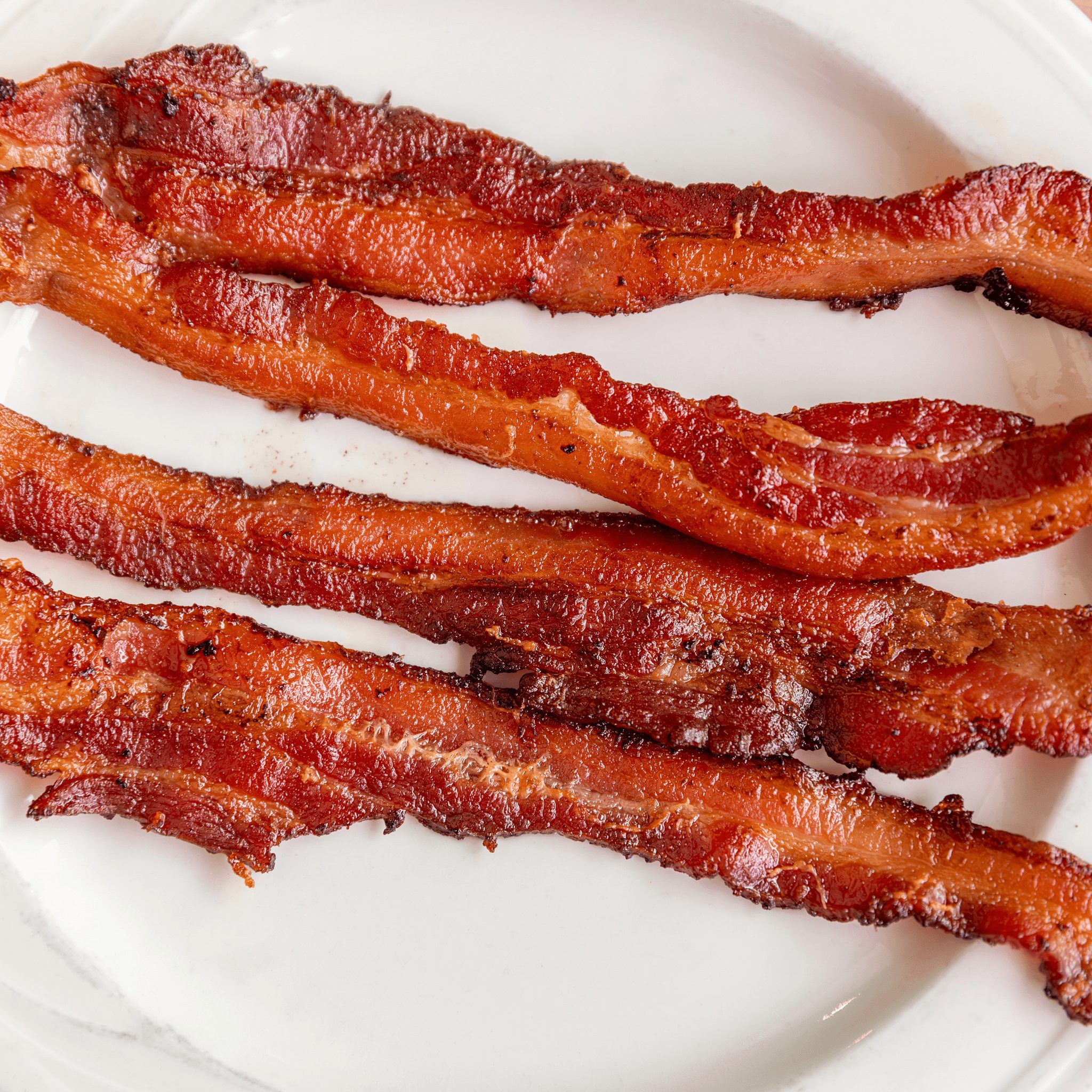 Bacon, or Ground Beef.