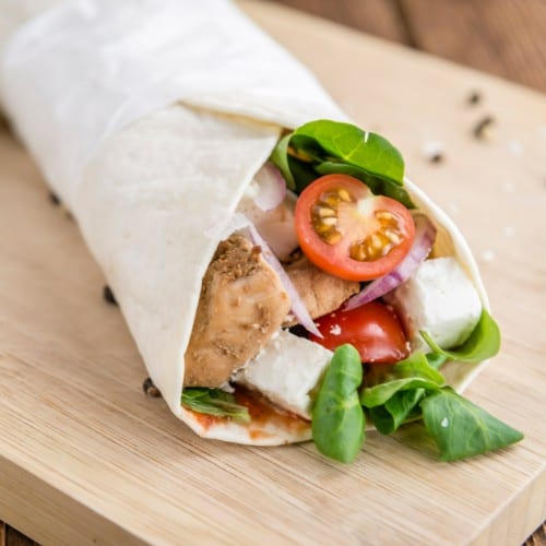 Chrissy's Chicken Crunch Wrap Supreme.