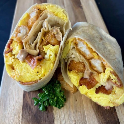Breakfast Burritos.