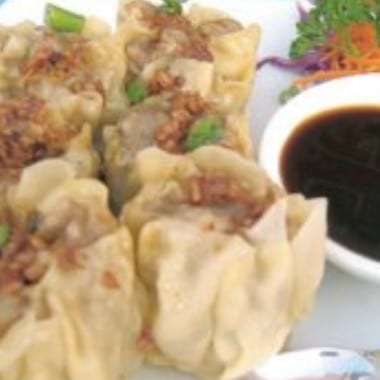 Steamed Dumplings.
