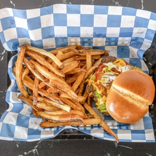 1/3 Burger with Fries