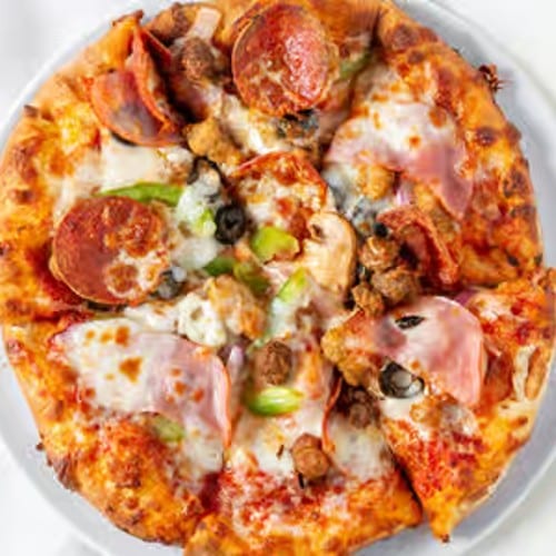 Rock Creek Combo Pizza.