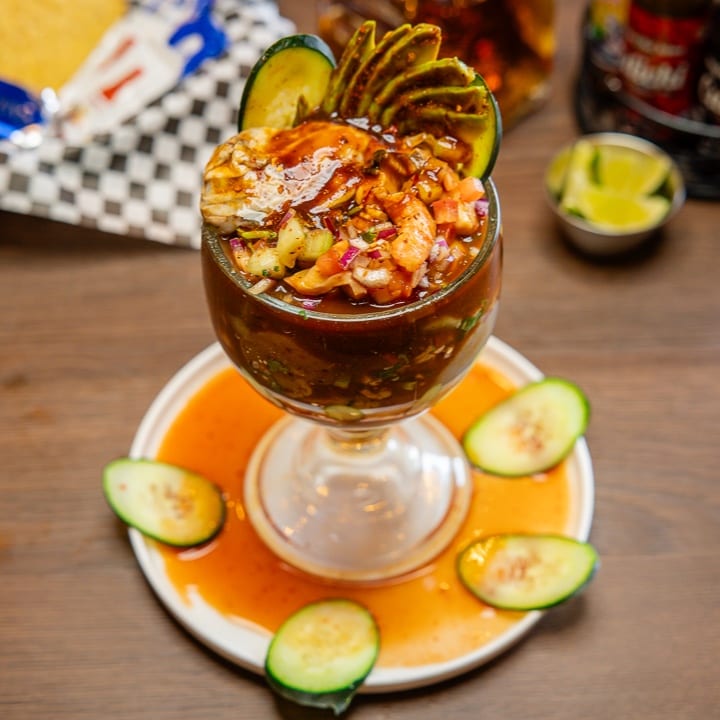 Coctel De Camaron Y Pulpo.