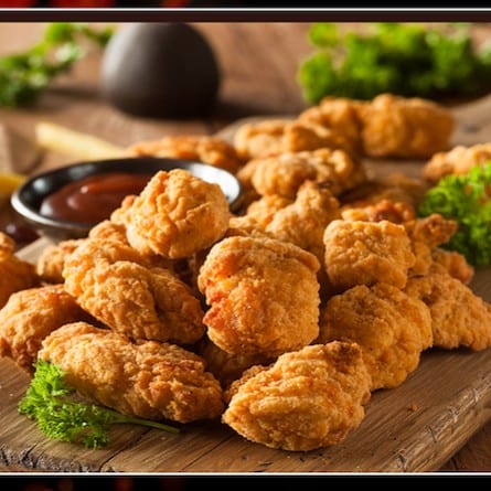 POPCORN CHICKEN.