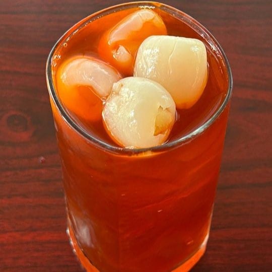 Rambutan Ice Tea.