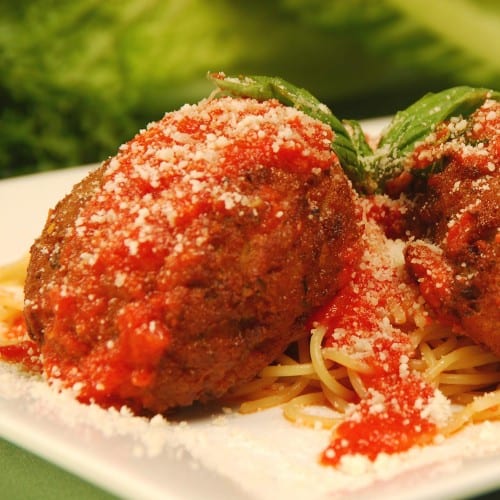 Spaghetti with Meatballs.
