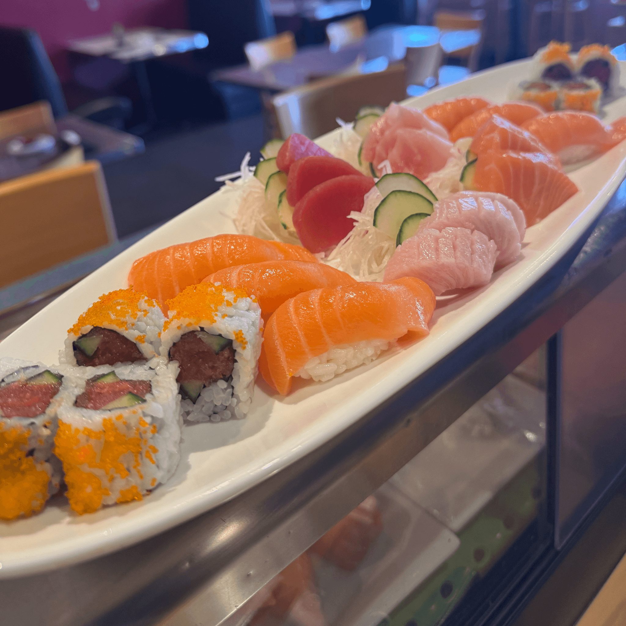 Sushi & Sashimi Combination.