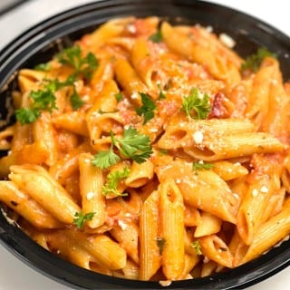 Spicy Nana Penne Pasta.