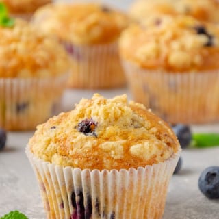 Corn, Bran or Blueberry Muffin