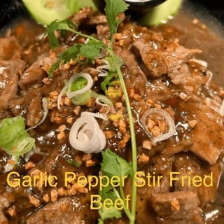 Garlic Pepper Stir Fry