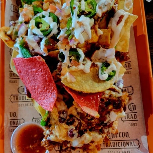 Sully's Trashcan Nachos.