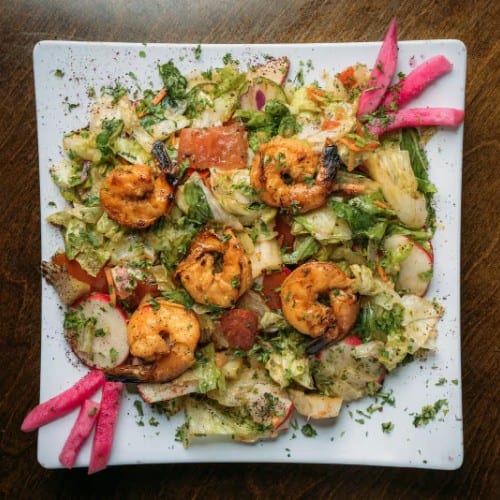 Jumbo Shrimp Kabab.