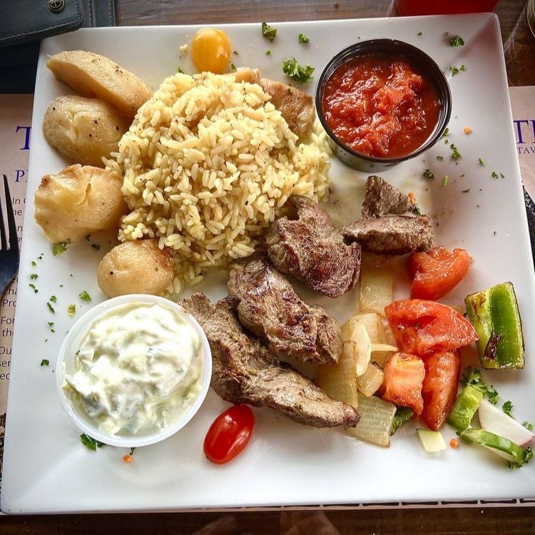 Lamb Kebab / Αρνί Κεμπάπ.