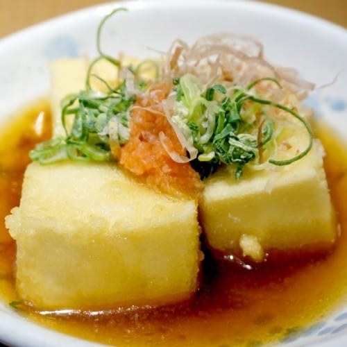 Agedashi Tofu.