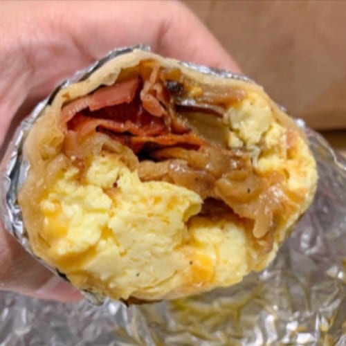 Waimea Bomber (Breakfast Burrito).