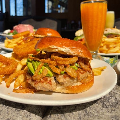 California Turkey Burger.