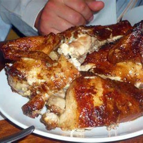 1/2 Chicken and Chaufa.