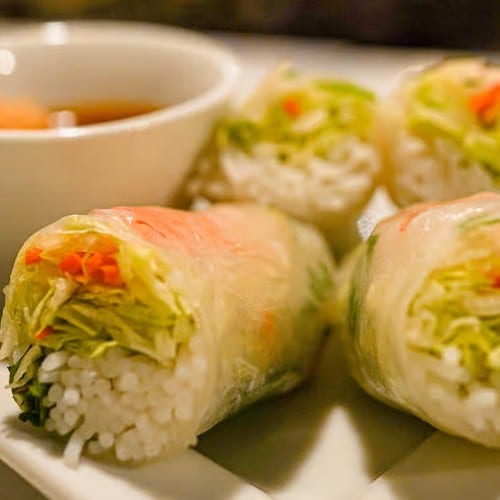 Fresh Spring Rolls.