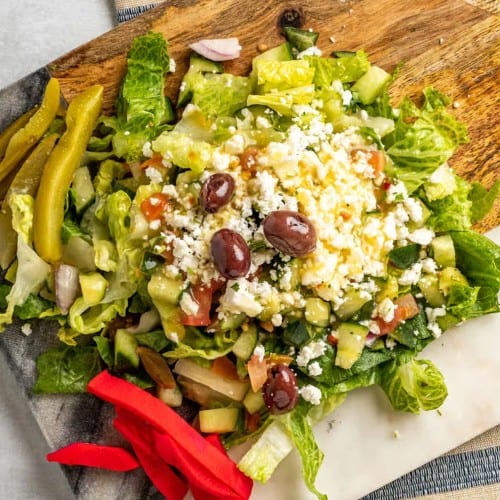 Greek Salad Bowl.