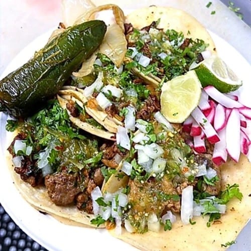 Lengua Taco.