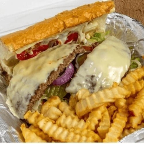 Big Easy Cheeseburger.