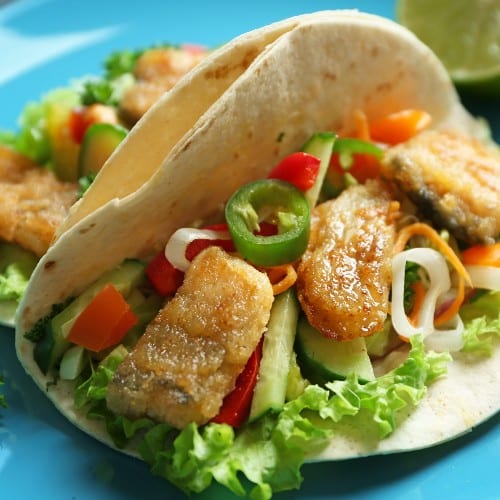 Two Fish Tacos.