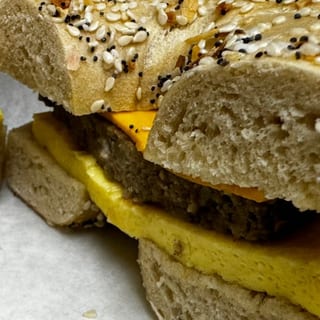 Meat & Cheese Bagel