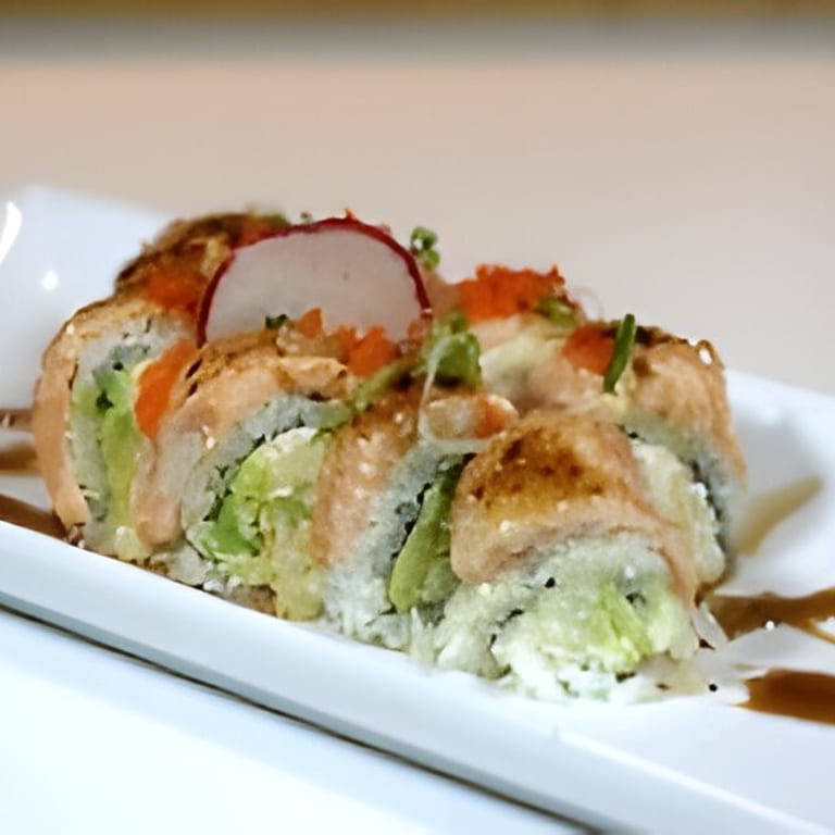 Baked Salmon Roll: A Sushi Delight