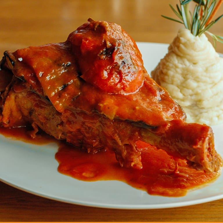 Slow-Cooked Lamb Shank 