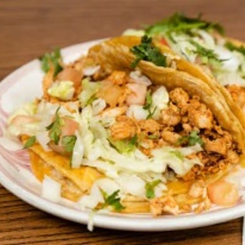 Chicken Barbacoa Taco.