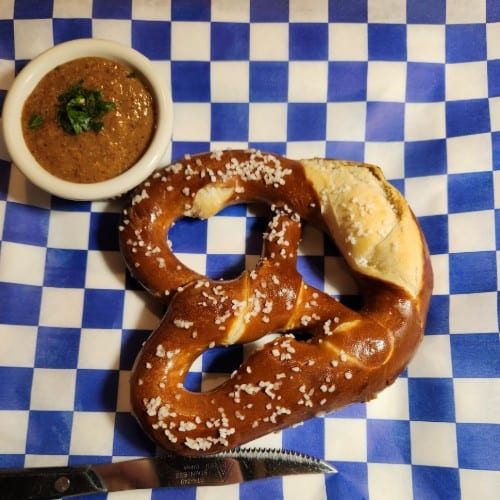 Soft Bavarian Pretzel.